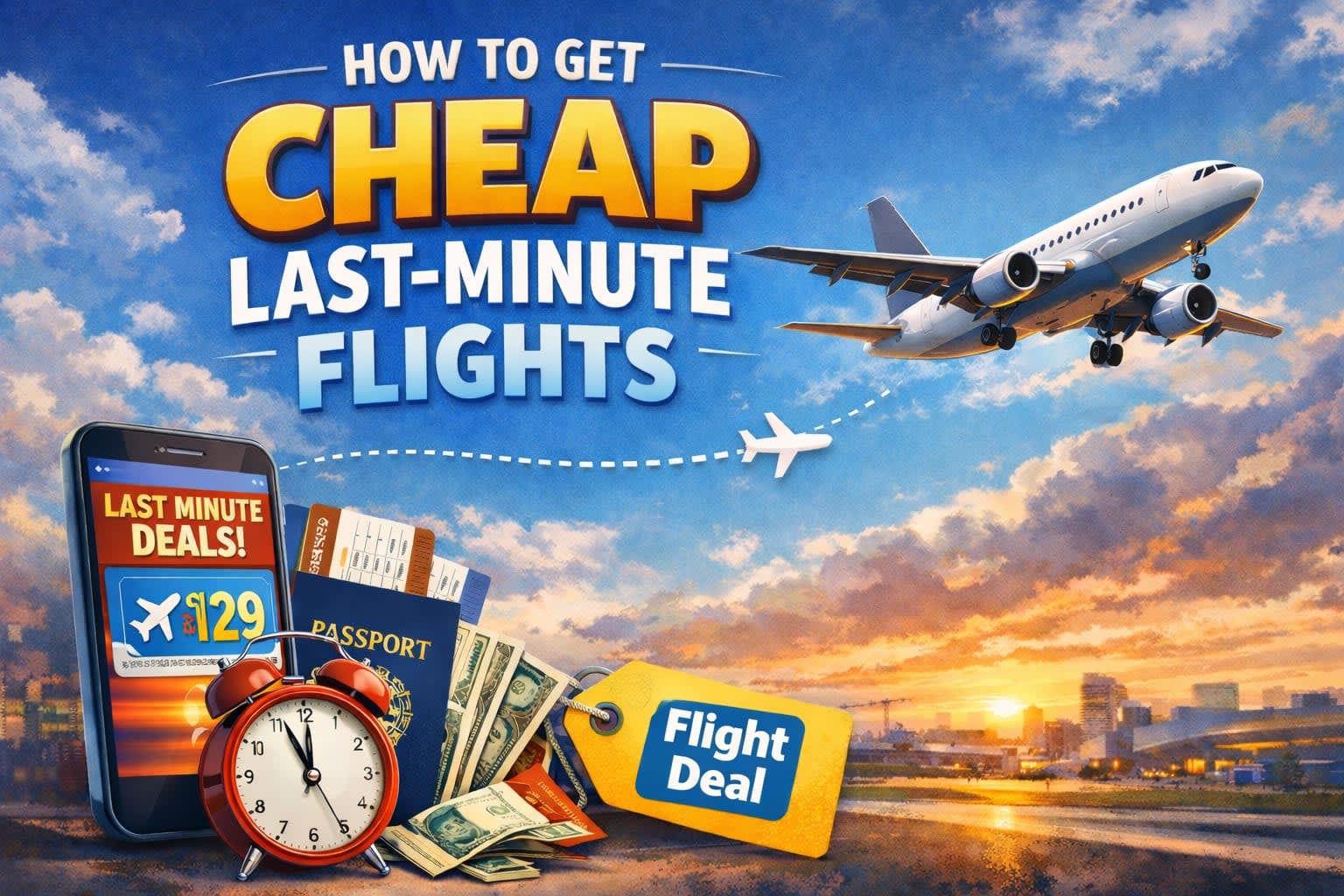 How to Get Cheap Last-Minute Flights